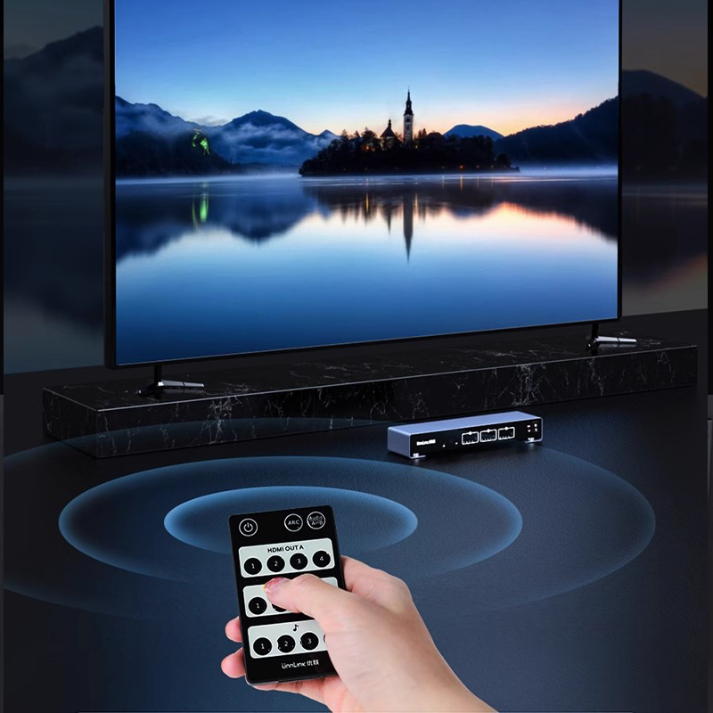 HDMI Matrix Distributor 4 in 3 - Headphone Amplifier Dac recensie en prijs