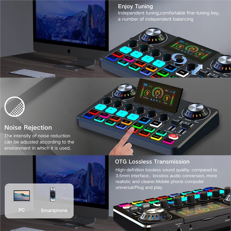ABLB-Audio Mixer, Live Sound C - Audio Music Voice Changer recensie en prijs