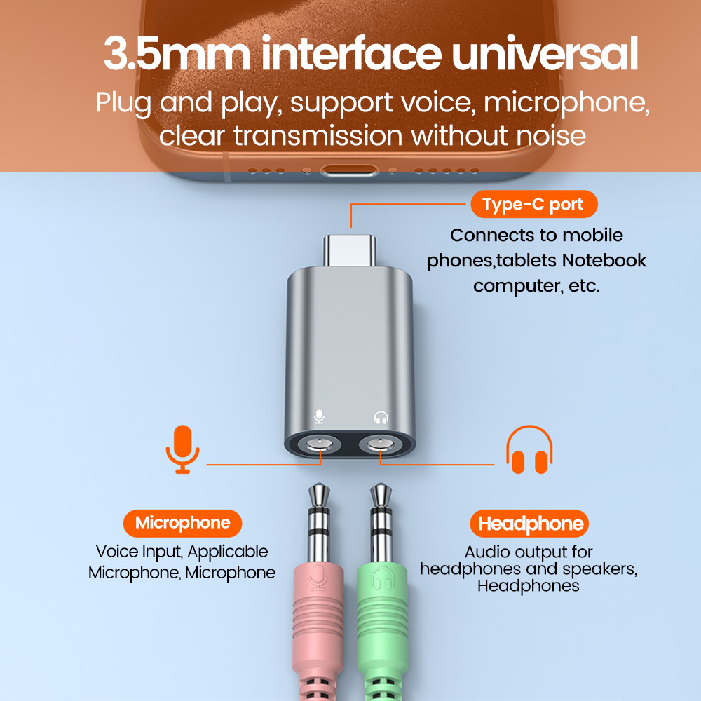 Elough Type C To 3.5mm Externa - Contact Pickup Mic recensie en prijs
