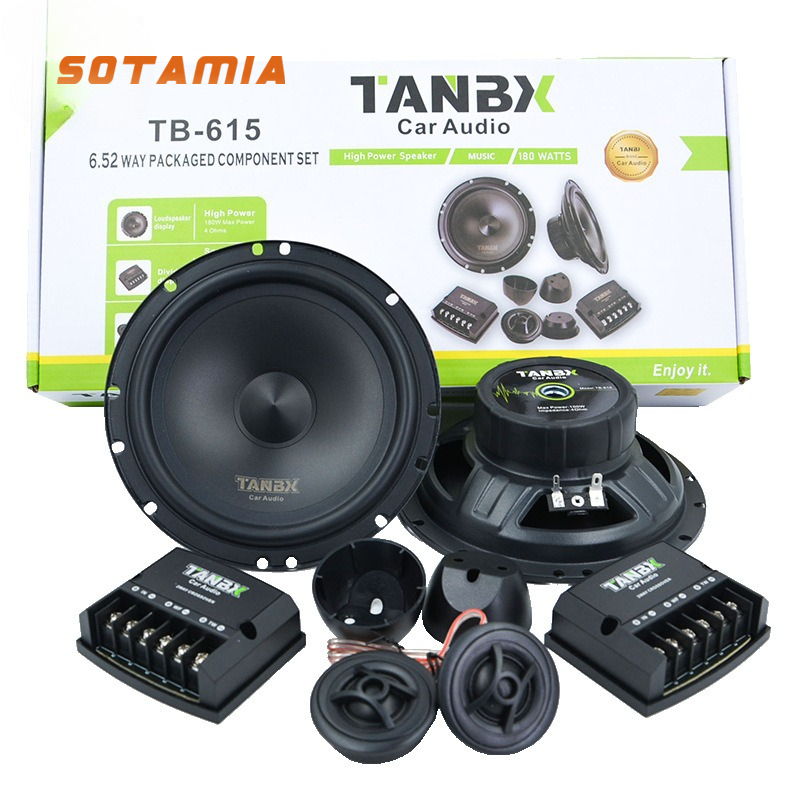 SOTAMIA 60W 6.5 Inch Coaxial S - Audio Music Free Online recensie en prijs