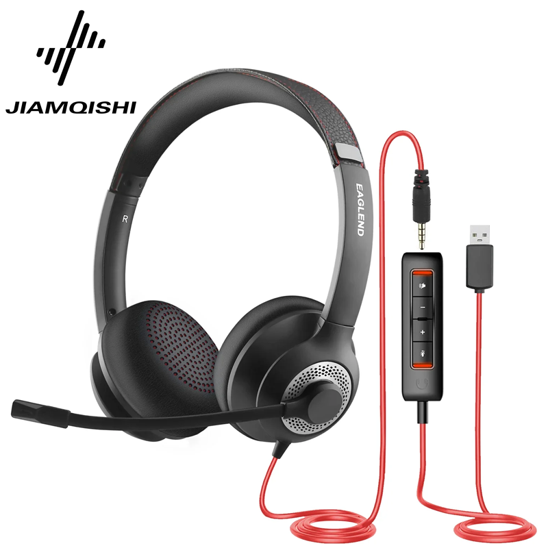 JIAMQISHI EH01 USB Headset PC  - Contact Pickup Mic recensie en prijs