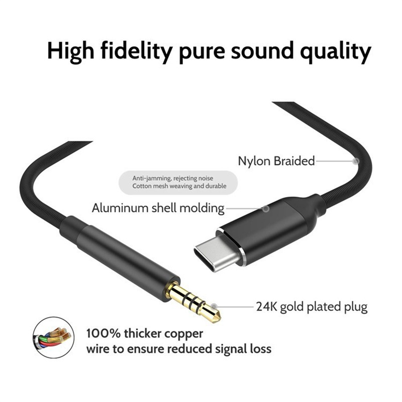 Usb Type C To 3.5mm Aux Audio  - Contact Pickup Mic recensie en prijs