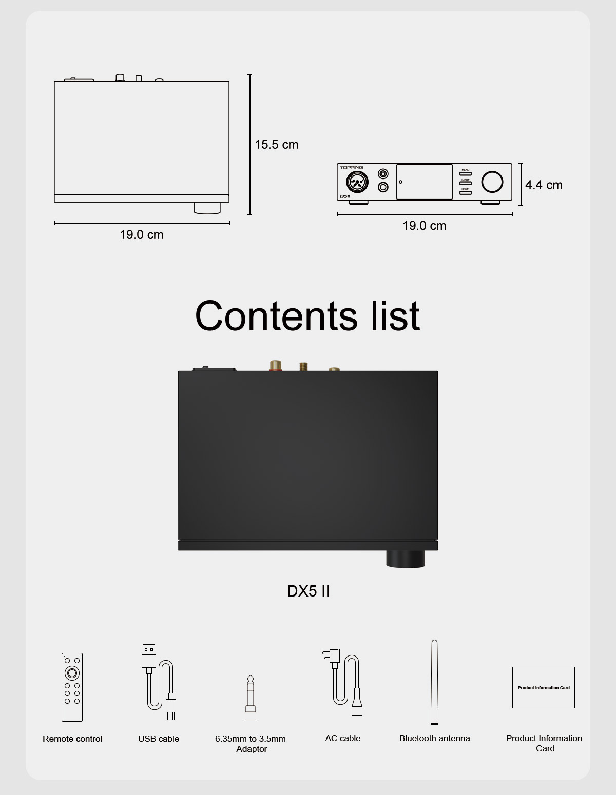 Topping DX5II DX5 II Digital M - Audio Music Maker recensie en prijs