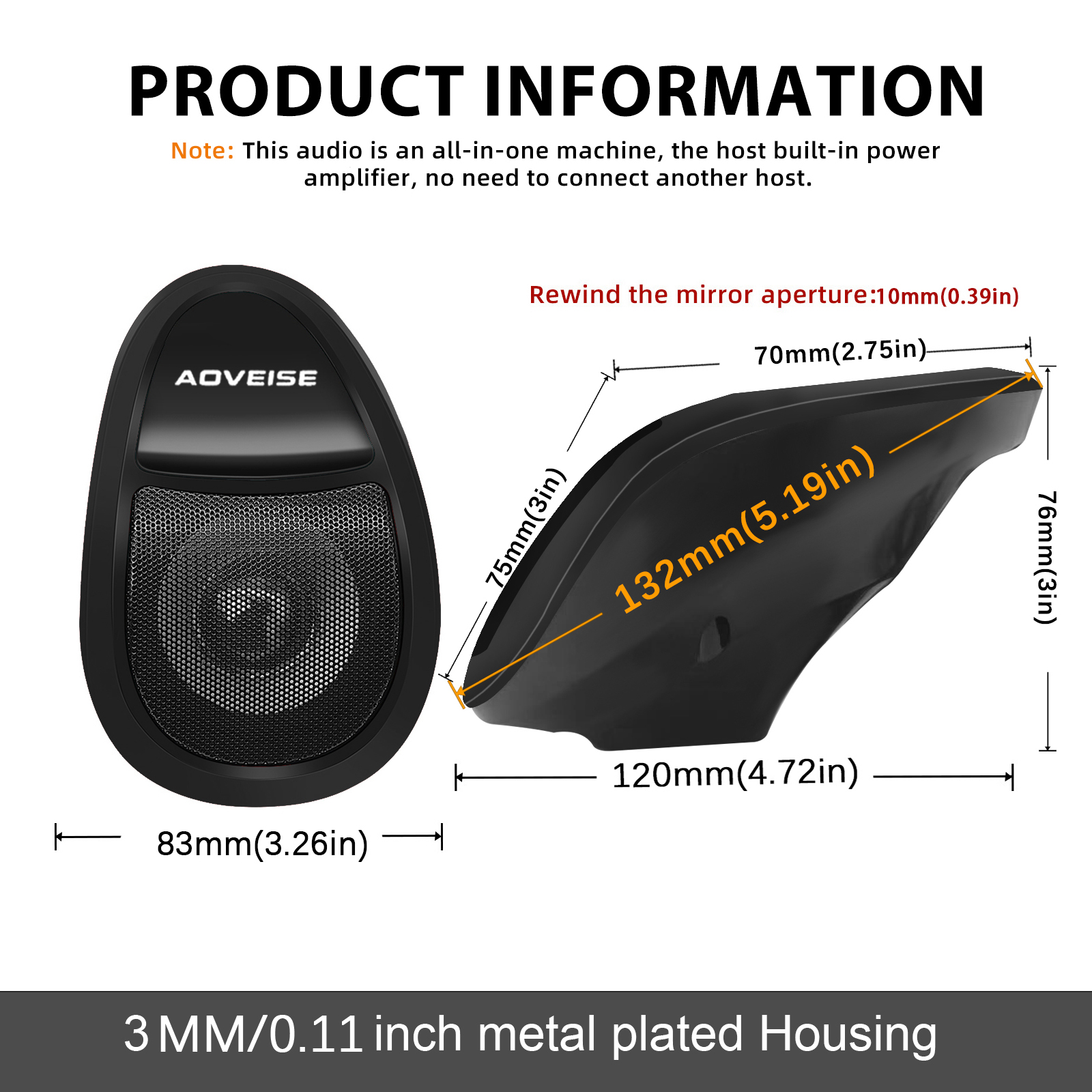 Waterproof Moto Bluetooth comp - Audio Music Player recensie en prijs