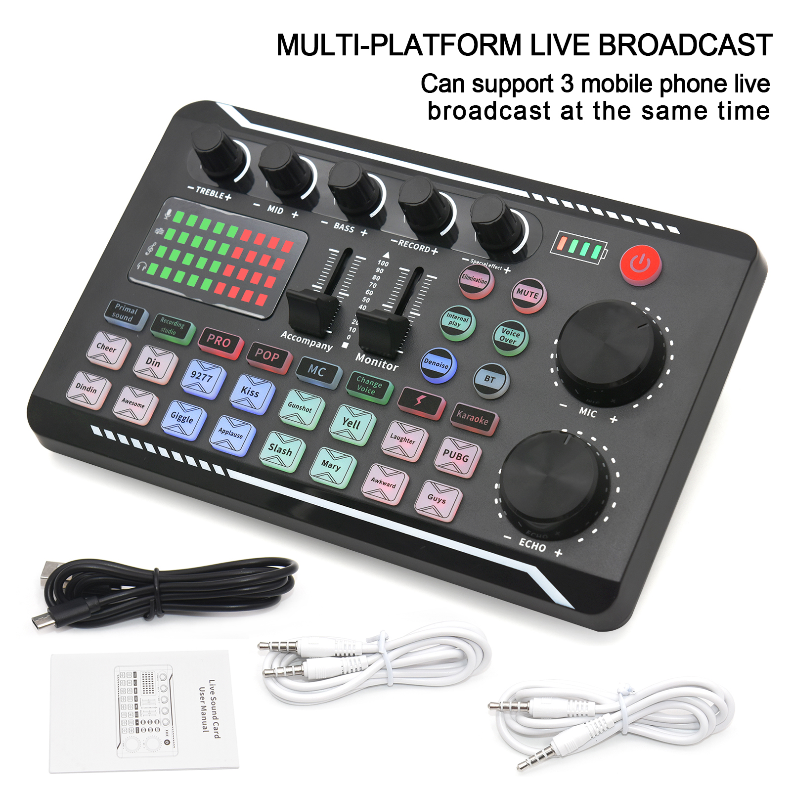 Live Sound Card Audio Mixer Wi - Audio Music Maker recensie en prijs