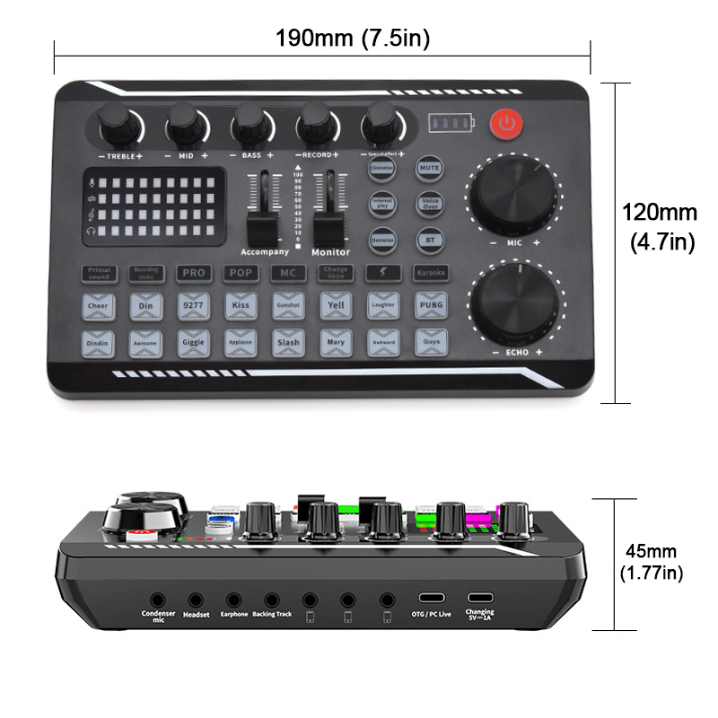 Live Sound Card Audio Mixer Wi - Audio Music Maker recensie en prijs