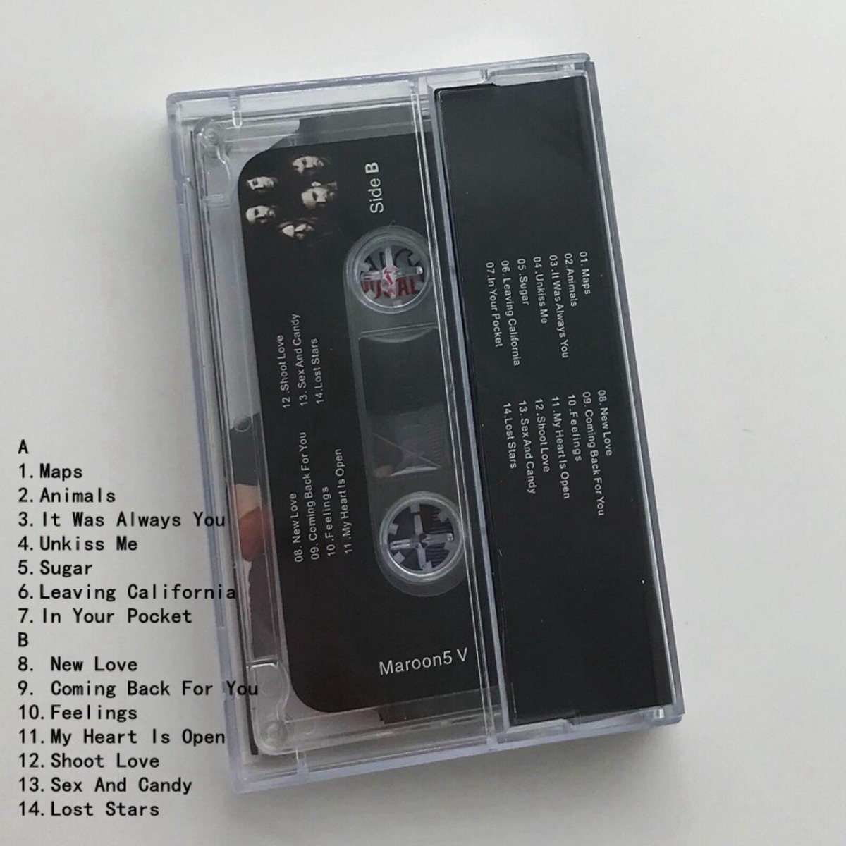 Maroon 5 V Cassette Tape Engli - Music Song Audio recensie en prijs