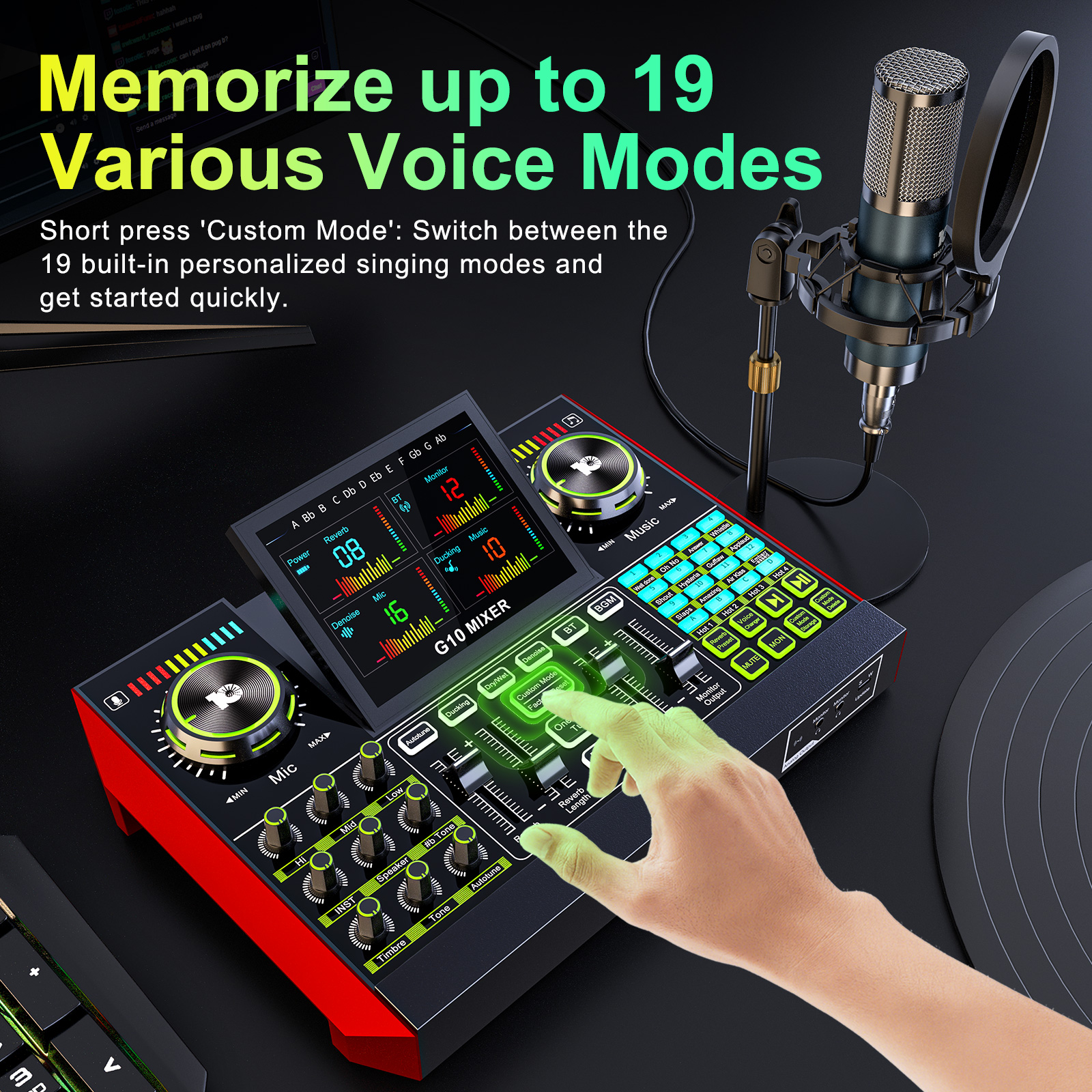 Tenlamp Voice Changer, Denoise - Audio Music Voice Changer recensie en prijs