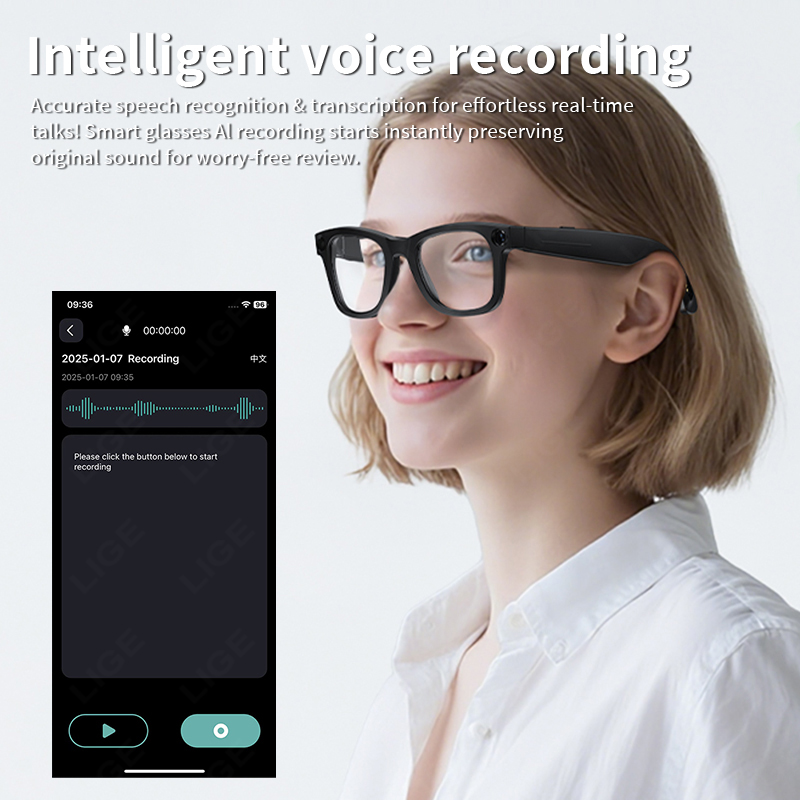 AI Smart Glasses Camera 800W B - Audio Music To Video Ai Free recensie en prijs