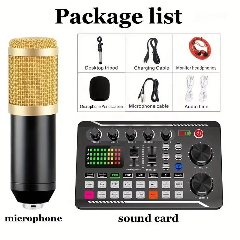 Condenser Microphone Professio - Audio Music Voice Changer recensie en prijs