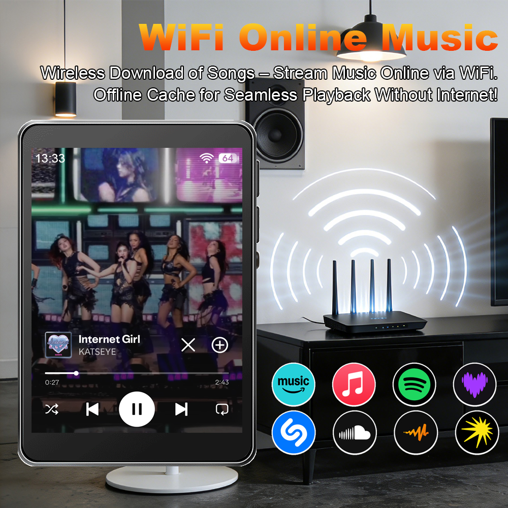WiFi MP3 Player Andriod 10 Spo - Audio Music Mp3 Downloader recensie en prijs